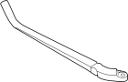 Image of Back Glass Wiper Arm (Rear) image for your 2009 Porsche 911 3.8L 6 cylinder A/T RWD Carrera S Coupe 
