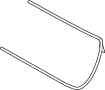 Image of Door Seal (Lower) image for your 2018 Porsche 911 3.0L 6 cylinder A/T AWD Carrera 4S Convertible 