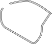 Image of Door Seal (Front, Lower) image for your 2018 Porsche 911 3.0L 6 cylinder A/T AWD Carrera 4S Convertible 
