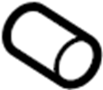 View Door Hinge Cap (Upper, Lower) Full-Sized Product Image