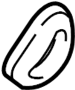Image of Cap. Door. (Front, Upper, Lower). Door Cap. Door Mirror. image for your Porsche