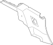 Image of Interior Quarter Panel Trim Panel (Front, Upper, Lower) image for your Porsche