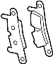 Image of Disc Brake Pad Set (Rear) image for your Porsche