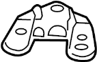Image of Suspension Subframe Reinforcement Bracket image for your Porsche