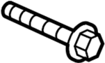 Image of Suspension Control Arm Bolt (Front, Rear, Lower) image for your Porsche