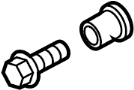 View Axle Hub Mounting Bolt Full-Sized Product Image 1 of 2
