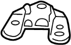 Image of Shock Mount Bracket (Upper) image for your 2014 Porsche 911   