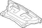 Image of Package Tray image for your 2014 Porsche 911   