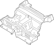 View Floor Pan Reinforcement (Front, Rear) Full-Sized Product Image