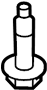 View Bolt. Mount. Suspension. Crossmember. (Front, Rear, Upper) Full-Sized Product Image