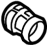 View Hose. Overflow. Coolant. Engine. Connector.  Full-Sized Product Image