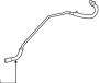 Image of Hose. Vent. Tube. A coolant hose that. image for your Porsche