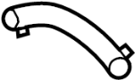 View Engine Coolant Hose Full-Sized Product Image
