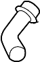 Image of Engine Coolant Hose (Lower) image for your 2012 Porsche 911  Carrera Coupe 