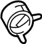 View Clamp. Hose. (Front) Full-Sized Product Image