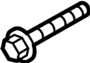 Image of Bolt. Water. Mount. Engine. Pump.  A threaded rod with a. image for your 2016 Porsche