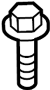 Image of Bolt. Screw. (Front, Rear). A Bolt which helps. image for your 2018 Porsche 911 3.0L 6 cylinder M/T AWD Targa 4 GTS Targa 