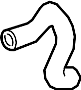 Image of AS COOLANT HOSE. Water hose. image for your 2019 Porsche