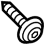 View Screw. Latch. Bolt.  Full-Sized Product Image