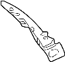 99156263302 Liftgate Insulator