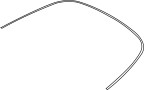Image of Back Glass Seal (Rear, Lower) image for your 2017 Porsche 911   