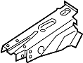 Image of Floor. (Front, Lower). Floor support. image for your 1958 Porsche