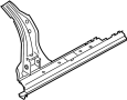 Image of Rocker Panel Reinforcement image for your 2012 Porsche Cayenne   