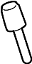 Image of Headlight Washer Nozzle image for your 2008 Porsche