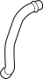 Image of Hose line. Outlet pipe. image for your 2015 Porsche