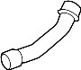 View Radiator Coolant Hose (Front, Rear, Upper, Lower) Full-Sized Product Image