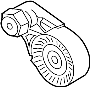Image of Pulley. Accessory. Tensioner. Idler. Belt. Accessory Drive Belt. image for your 2021 Porsche 718 Boxster   
