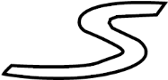 View Bumper Cover Emblem Full-Sized Product Image