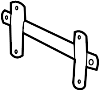 View License Plate Bracket Full-Sized Product Image