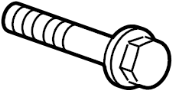 Image of Engine Cradle Bolt image for your 2021 Porsche 718 Cayman   
