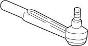 View Steering Tie Rod End Full-Sized Product Image