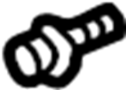 Image of Power Steering Pump Pulley Bolt image for your 2004 Porsche