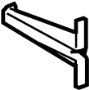 View HVAC Temperature Control Panel Bracket Full-Sized Product Image 1 of 5