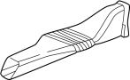 View Instrument Panel Air Duct Full-Sized Product Image 1 of 3