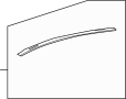 View Molding. Strip. Roof.  Full-Sized Product Image 1 of 2
