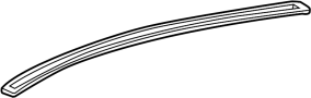 View Gasket. Molding. Roof. (Lower) Full-Sized Product Image 1 of 2