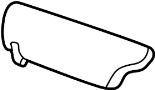 Image of Sun Visor image for your 2022 Porsche 718 Cayman  Base Hatchback 