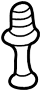 View Rivet. (Rear, Lower) Full-Sized Product Image
