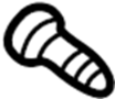 View Grommet. Clip. Interior. Inside. Handle.  Full-Sized Product Image