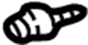 View Door Interior Trim Panel Retainer Full-Sized Product Image 1 of 4