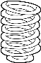 Image of Coil Spring image for your 1992 Porsche