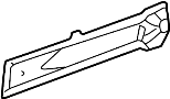 View Plate. Wheelhouse. (Rear, Lower) Full-Sized Product Image