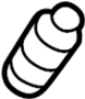 View Deck Lid Stop Buffer Full-Sized Product Image