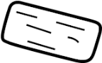 View Air Bag Information Label. Caution Label.  Full-Sized Product Image 1 of 3