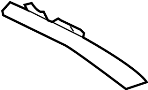 View Convertible Top Seal Bracket (Rear, Lower) Full-Sized Product Image 1 of 6