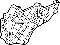 View Convertible Top Housing Support Full-Sized Product Image